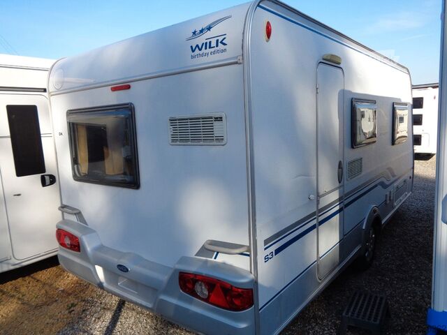 Caravane WILK S3 450 HTD *Fahrradträger*Ultraheat*Backofen*