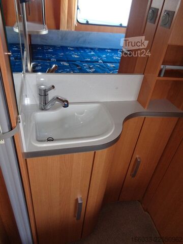 Caravane WILK S3 450 HTD *Fahrradträger*Ultraheat*Backofen*