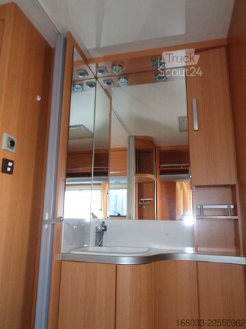 Caravane WILK S3 450 HTD *Fahrradträger*Ultraheat*Backofen*