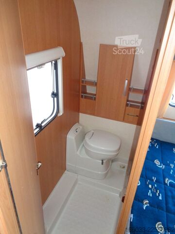 Caravane WILK S3 450 HTD *Fahrradträger*Ultraheat*Backofen*