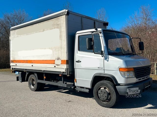 شاحنة مشروبات MERCEDES-BENZ 818 D VARIO - Pritsche, Getränkeaufbau, LBW, AHK