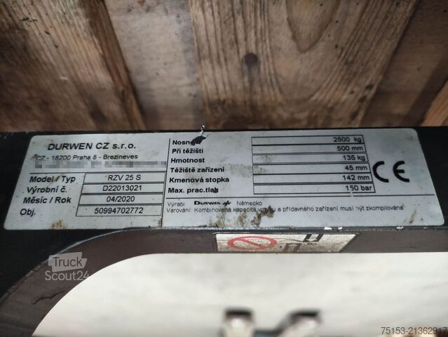 Pozicionéry vidlic Durwen RZV 25 S