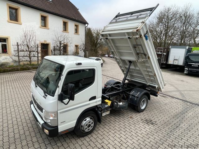 Carrinha basculante trilateral FUSO Mitsubishi Canter 7C15 BB Klima Meiller KipperD3