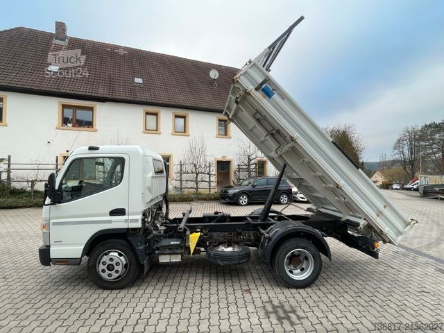 Carrinha basculante trilateral FUSO Mitsubishi Canter 7C15 BB Klima Meiller KipperD3