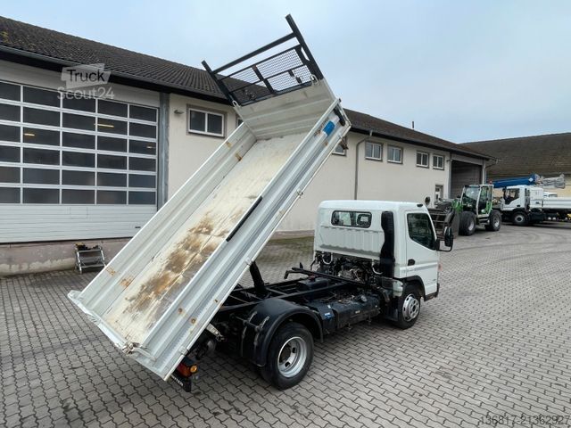 Carrinha basculante trilateral FUSO Mitsubishi Canter 7C15 BB Klima Meiller KipperD3