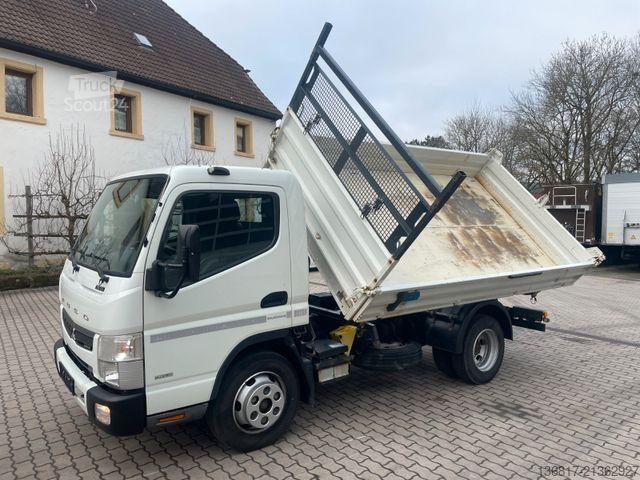 Carrinha basculante trilateral FUSO Mitsubishi Canter 7C15 BB Klima Meiller KipperD3
