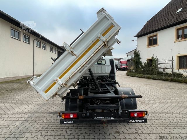 Carrinha basculante trilateral FUSO Mitsubishi Canter 7C15 BB Klima Meiller KipperD3