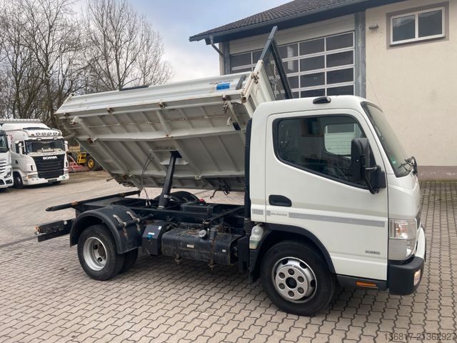 Carrinha basculante trilateral FUSO Mitsubishi Canter 7C15 BB Klima Meiller KipperD3