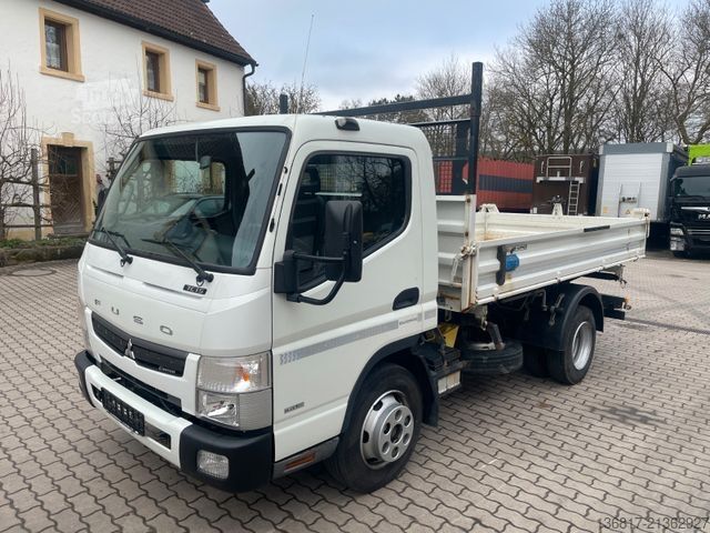 Carrinha basculante trilateral FUSO Mitsubishi Canter 7C15 BB Klima Meiller KipperD3