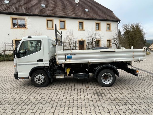 Carrinha basculante trilateral FUSO Mitsubishi Canter 7C15 BB Klima Meiller KipperD3