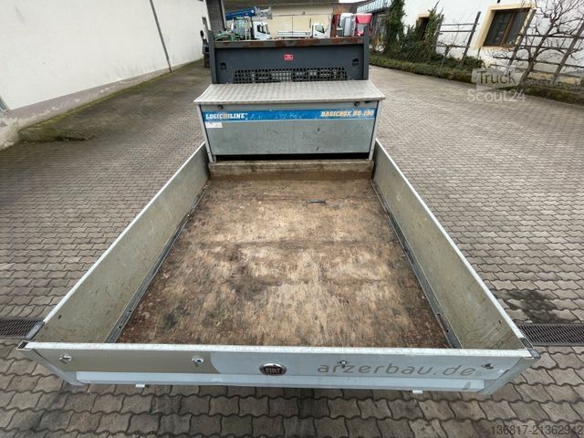 Pick-up skåpbil FIAT Ducato Maxi Pritsche DOKA 2.3 Multijet 130 TÜV