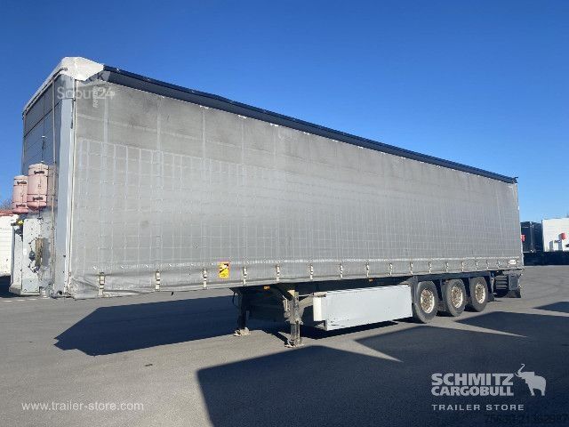 Semi-reboque aberto com lona Schmitz Cargobull Semitrailer Curtainsider Coil