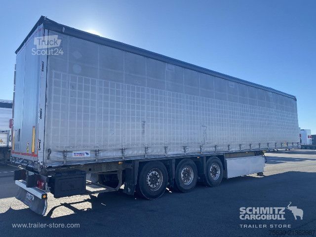 Semi-reboque aberto com lona Schmitz Cargobull Semitrailer Curtainsider Coil