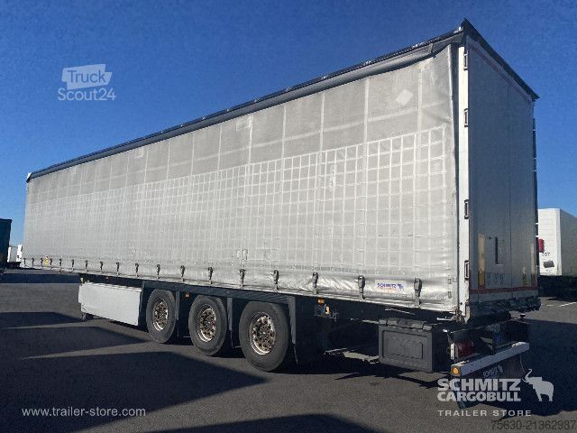 Semi-reboque aberto com lona Schmitz Cargobull Semitrailer Curtainsider Coil