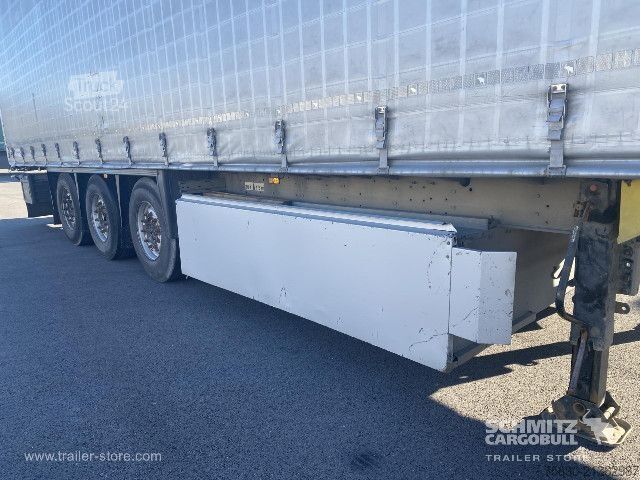 Semi-reboque aberto com lona Schmitz Cargobull Semitrailer Curtainsider Coil