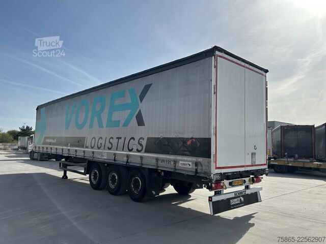 Skjutbara presenningar Schmitz Cargobull SCB S3T / Curtainside / Disk Brakes / APK TUV 1...