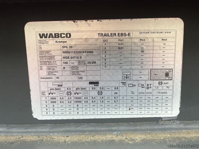 Abrollkipper Krampe SHL 20