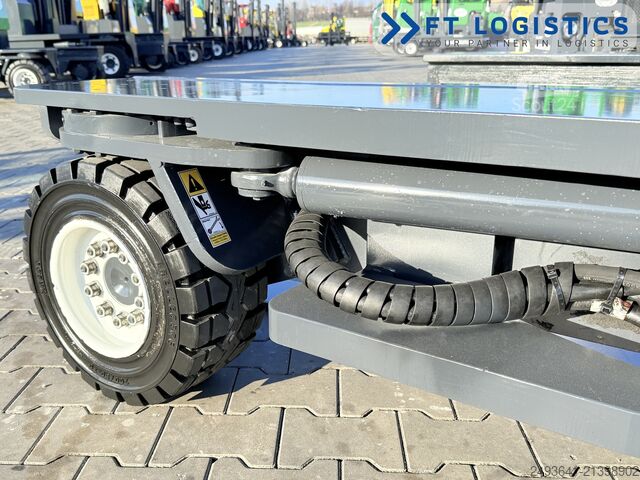 Wózek widłowy czterokierunkowy Combilift C5000L GAS DUPLEX 4100 POSITIONER CABIN