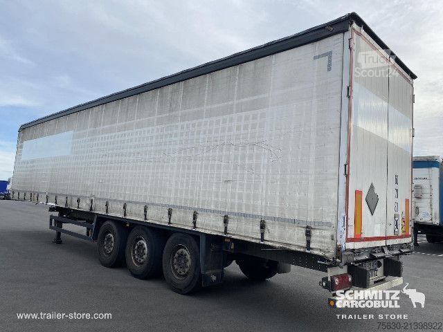 Auflieger mit Pritsche & Plane Schmitz Cargobull Semitrailer Curtainsider Standard