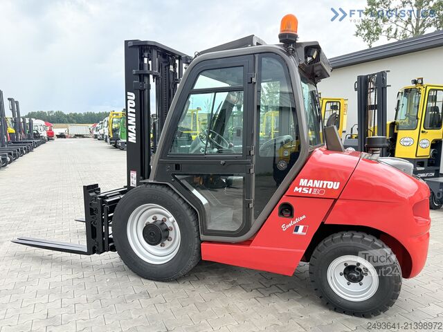 Carretilla elevadora todoterreno Manitou MSI30 / DIESEL / DUPLEX 3350 / CABIN
