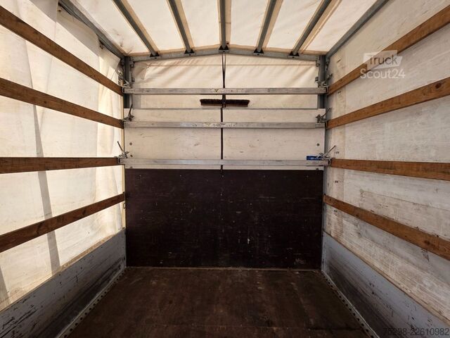 Transporter mit Pritsche & Plane MERCEDES-BENZ Atego 1224 / Euro: 6E | Aluklappen | Ladebordwa