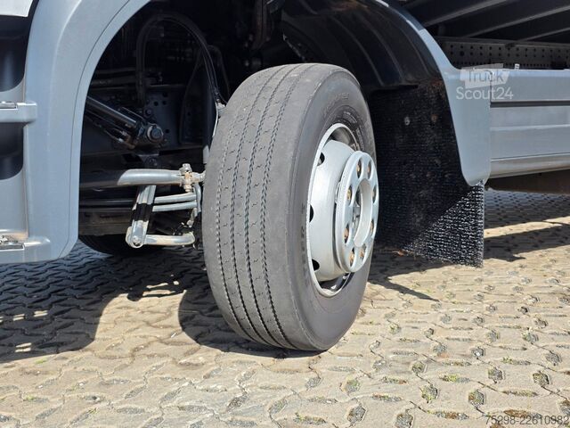 Transporter mit Pritsche & Plane MERCEDES-BENZ Atego 1224 / Euro: 6E | Aluklappen | Ladebordwa