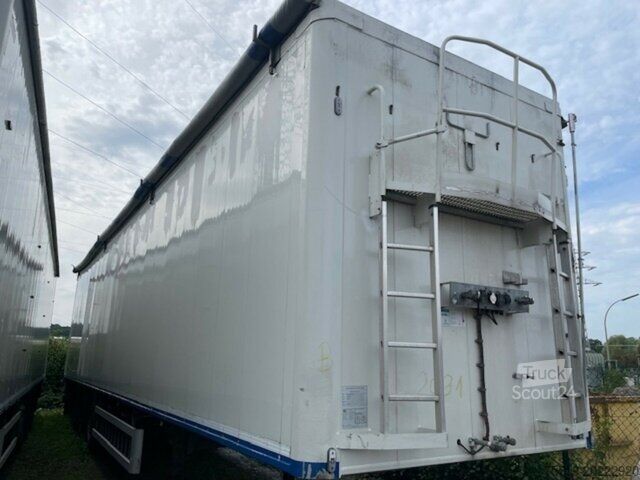 Semirimorchio con pianale mobile Knapen K 100 Schubboden