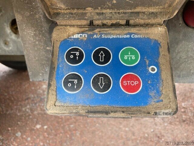 Semirimorchio con pianale mobile Knapen K 100 Schubboden