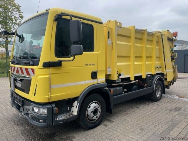 Camion à ordures MAN 12.180 4x2 TGL Euro6/Zöller Mini