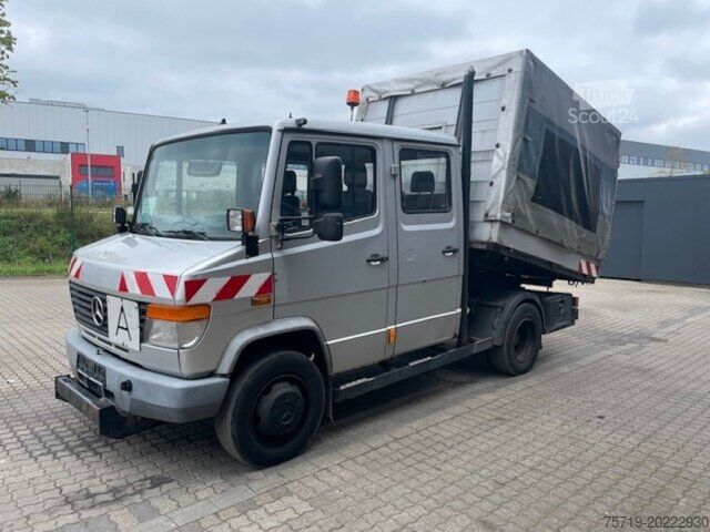 Kombi s prekucnikom Mercedes-Benz 814 DK Vario Hinterkipper