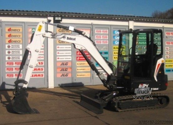 Mini-pelle BOBCAT E34 * NEUWERTIG *