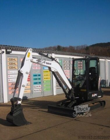 Mini-pelle BOBCAT E34 * NEUWERTIG *