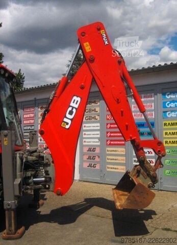 Chargeuse-pelleteuse JCB 3CX * 4 x Löffel + Gabel * AIRCONDITION