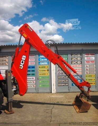 Chargeuse-pelleteuse JCB 3CX * 4 x Löffel + Gabel * AIRCONDITION