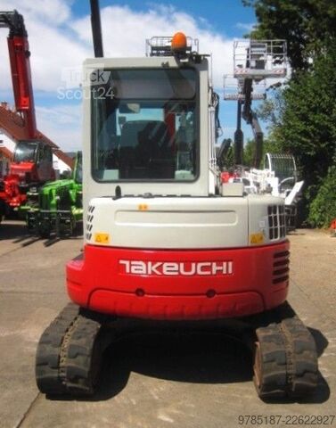 Mini-pelle TAKEUCHI TB 153 FR * 3x Löffel *