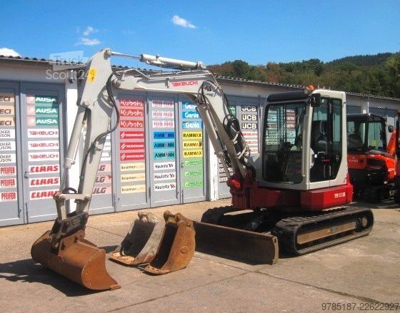 Mini-pelle TAKEUCHI TB 153 FR * 3x Löffel *