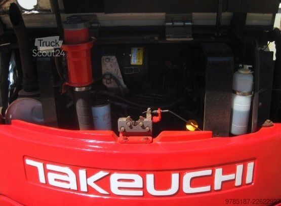 Mini-pelle TAKEUCHI TB 153 FR * 3x Löffel *