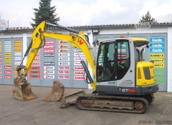 Mini-pelle WACKER WACKER NEUSON ET 65 * 2x Löffel *