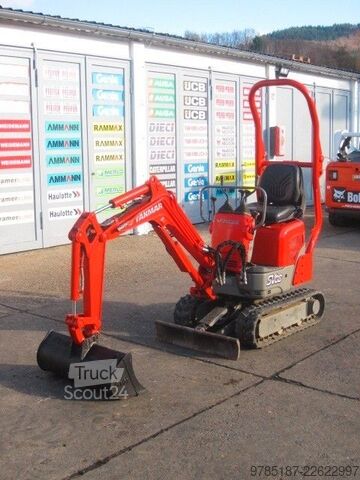 Mini-pelle YANMAR SV 08-1A (S) ** Verstellfahrwerk **