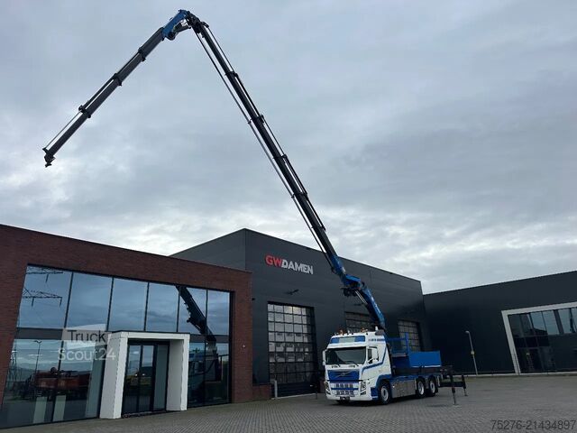 Camion-grue Volvo FM 420 6x2 Trekker/Bakwagen HMF 4720 + Flyjib ,...