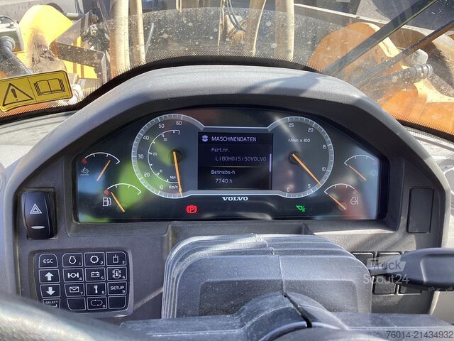 Rakodógép Volvo L180H Waage Klima CDC Zentralschmieranla