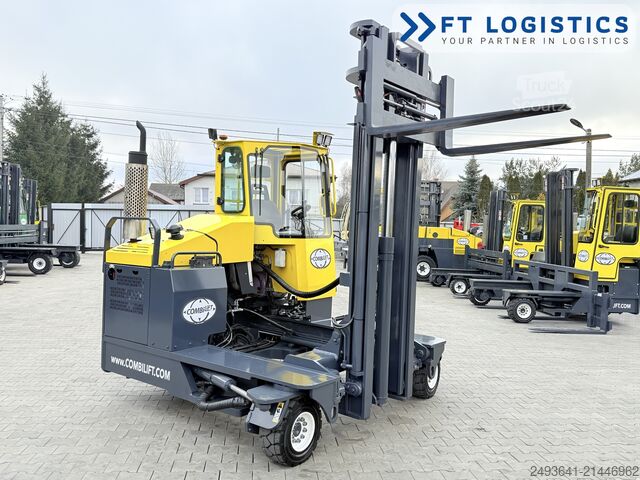 чотири-напрямний навантажувач Combilift C4000 GAS DUPLEX 4600 FORK POSITIONER