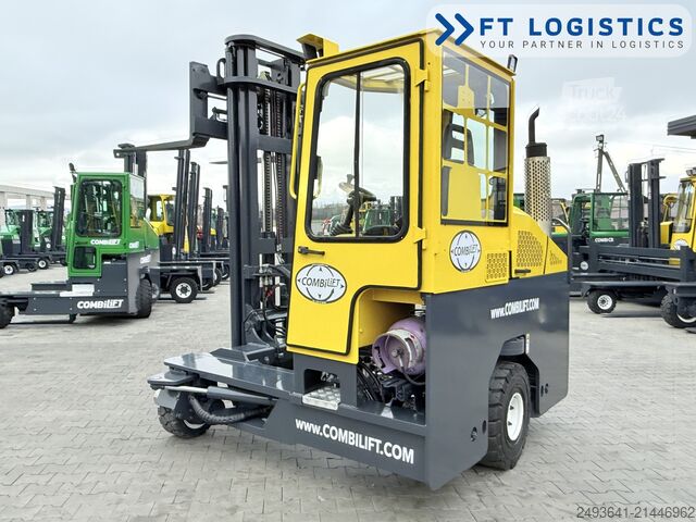 чотири-напрямний навантажувач Combilift C4000 GAS DUPLEX 4600 FORK POSITIONER
