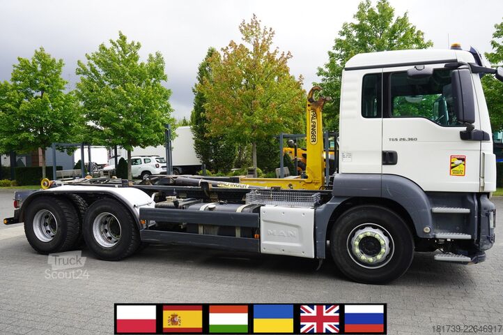 Horgos emelő MAN TGS 26.360 6×4 BB / 160 tho. km / Palfin