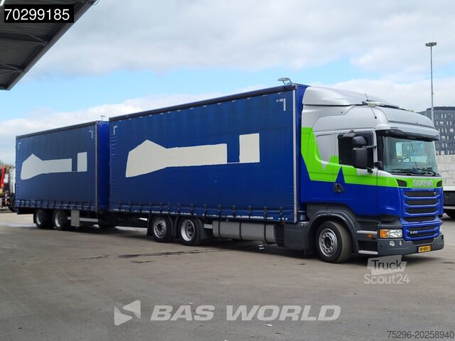 Schiebeplane Scania R410 R 6X2 NL-Truck Standairco Lift+Steering-Ax...
