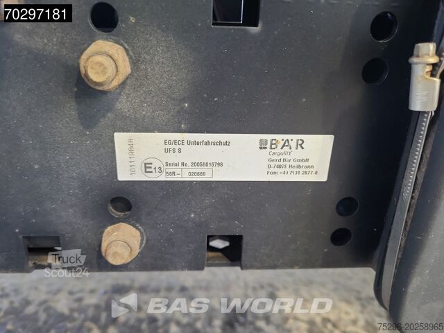 Koffer Mercedes Atego 1221 4X2 12tonner 1500kg Ladebordwand Aut...