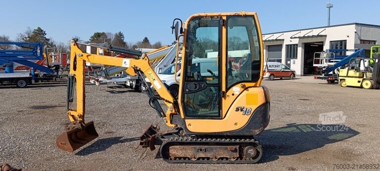 حفارة صغيرة Yanmar SV18 - with 3 buckets