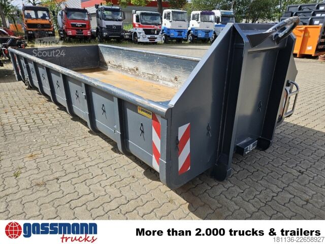 Conteneur à benne amovible  Abrollcontainer mit Flügeltür ca. 11m³