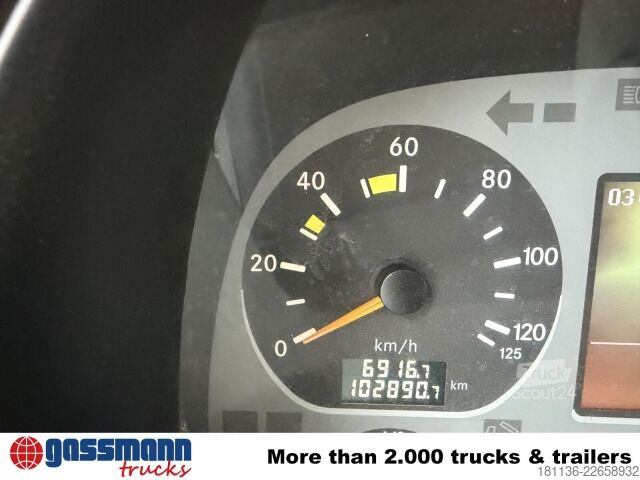 Camion benne à bras amovible Mercedes-Benz Actros 2536 L 6x2 , Lenk-/Liftachse