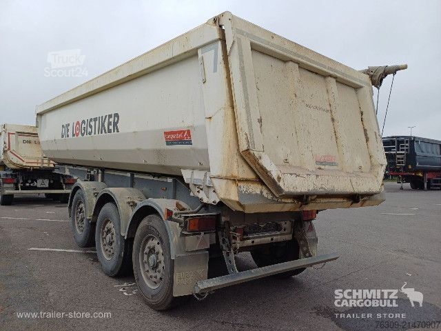 Savivartis puspriekabė Langendorf Kipper Stahlrundmulde 24m³